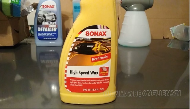 Dung dịch làm bóng và bảo vệ sơn xe Sonax High Speed 